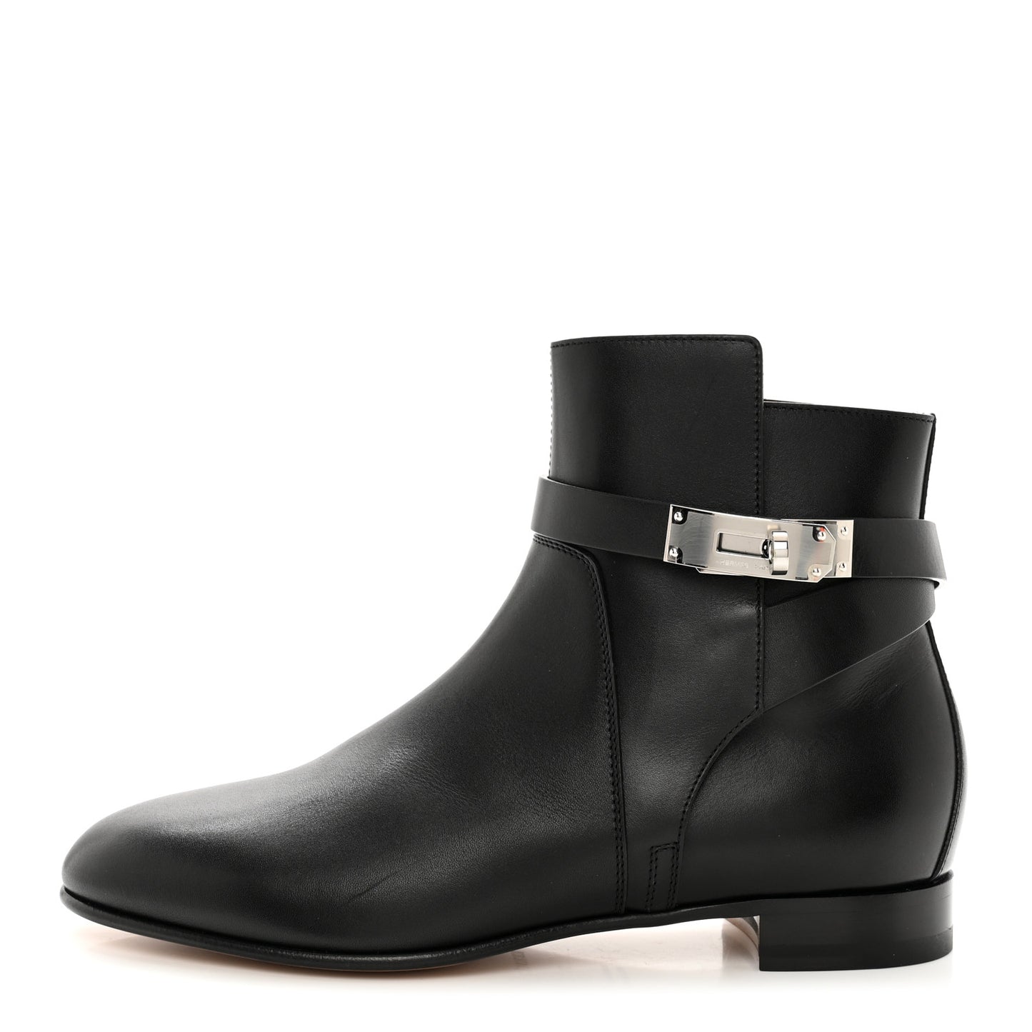 Calfskin Neo Low Boots 38 Black