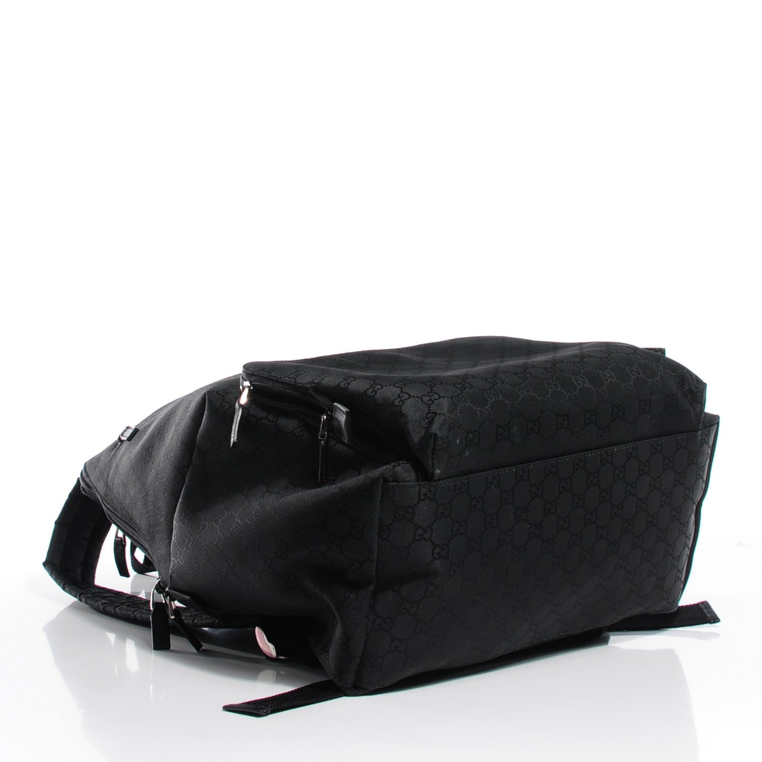 Gucci Nylon Monogram Medium Backpack Black 4 of 7