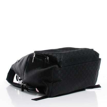 Gucci Nylon Monogram Medium Backpack Black 4 of 7
