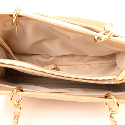 Chanel Caviar Quilted Grand Shopping Tote GST Beige Clair 5 of 12