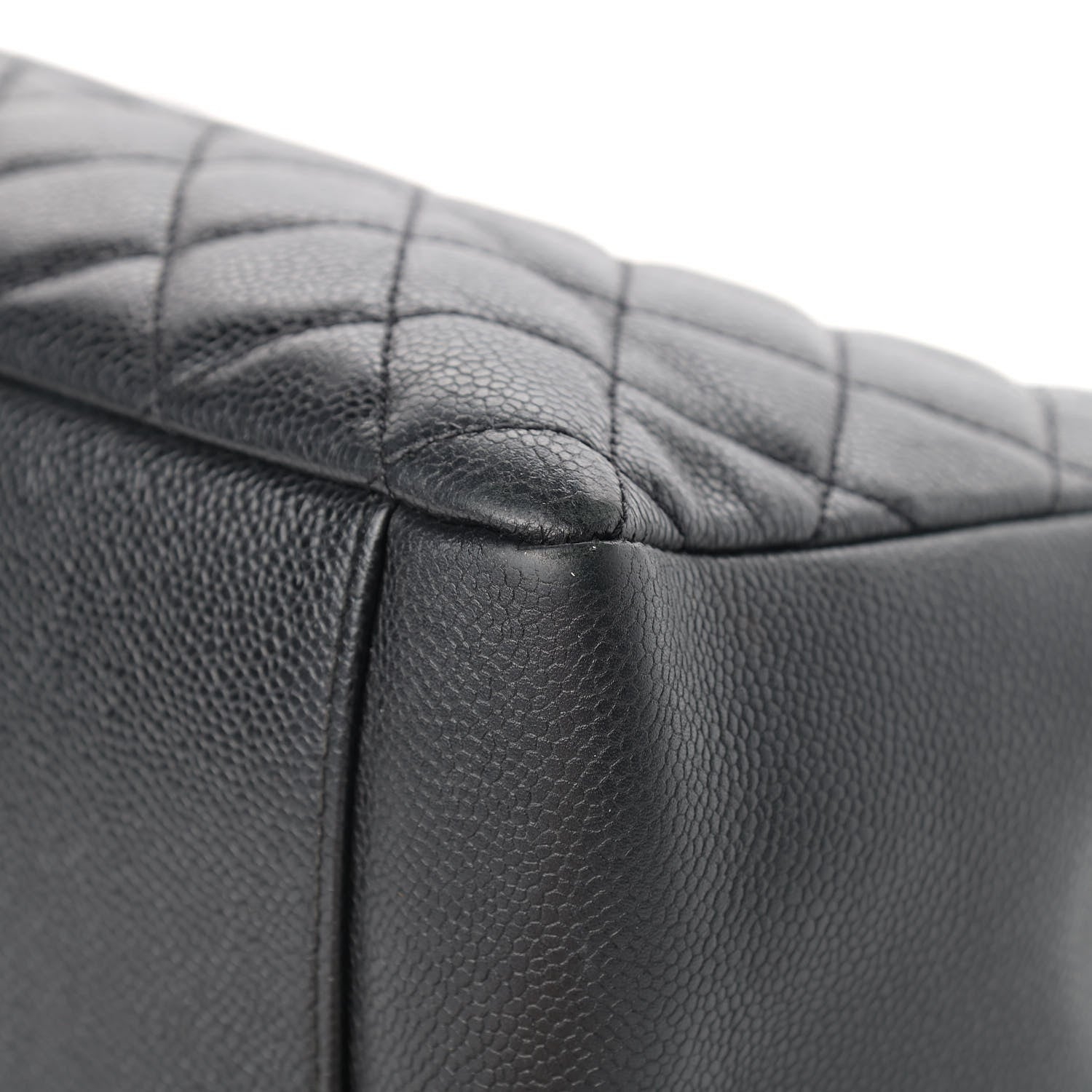 Chanel Caviar Quilted Grand Shopping Tote GST Black 9 of 16