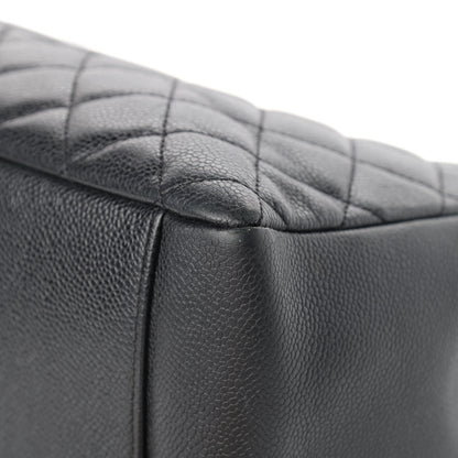 Chanel Caviar Quilted Grand Shopping Tote GST Black 9 of 16