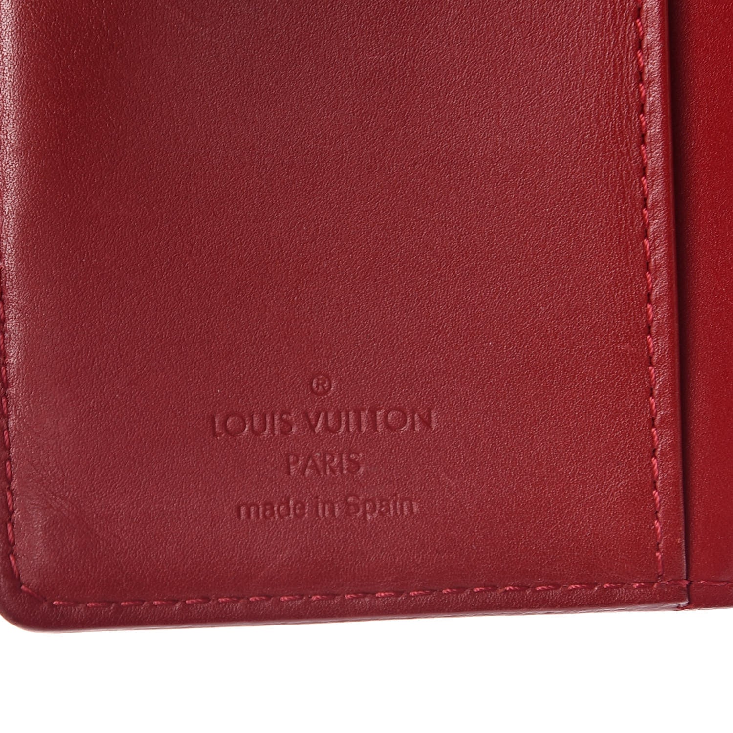 Louis Vuitton Vernis Small Ring Agenda Cover Pomme D'Amour 6 of 9
