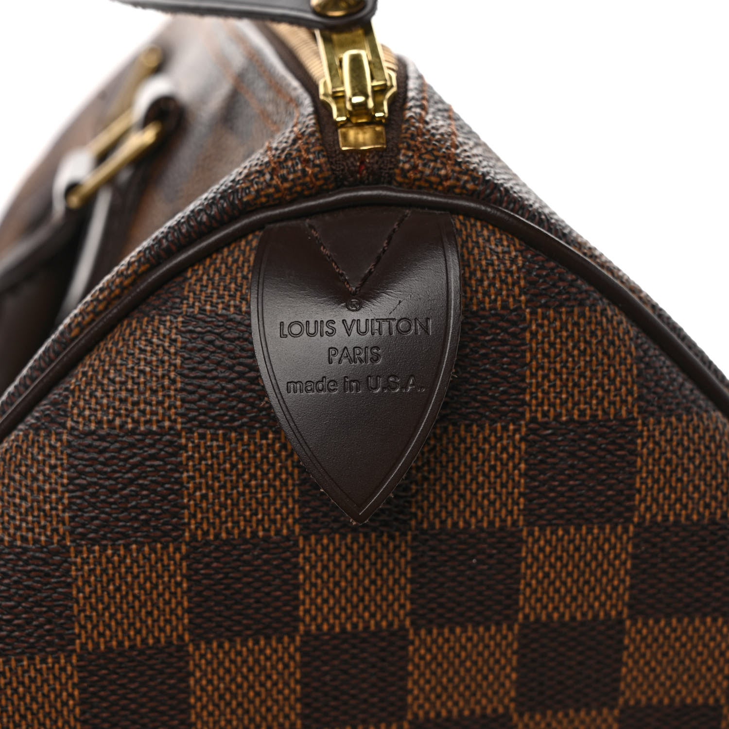 Louis Vuitton Damier Ebene Speedy 30 6 of 9