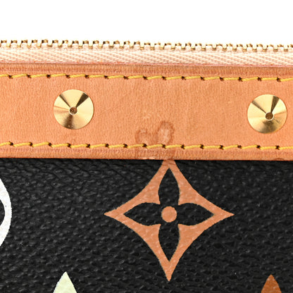 Louis Vuitton Monogram Multicolor Pochette Accessories Black 10 of 11
