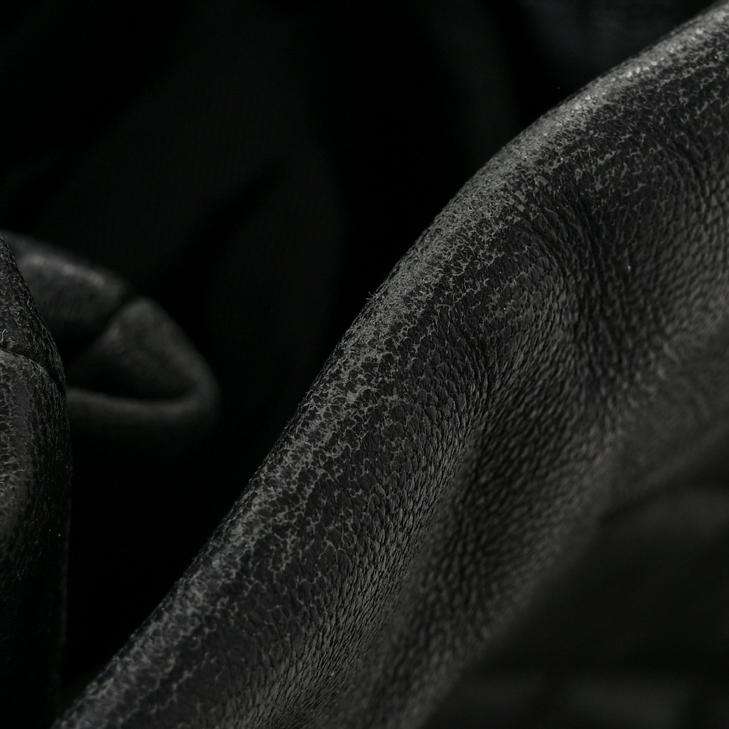 Chanel Lambskin Quilted CC Chain Bucket Bag Black Black 14 of 14