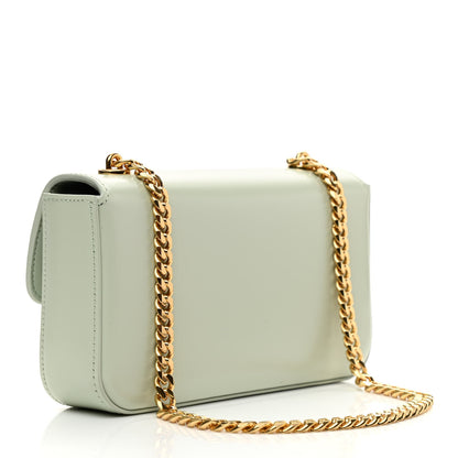 Celine Shiny Calfskin Triomphe Chain Shoulder Bag Jade 3 of 10