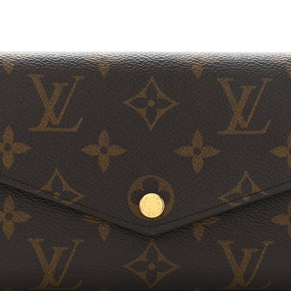 Louis Vuitton Monogram Sarah Wallet NM 7 of 9