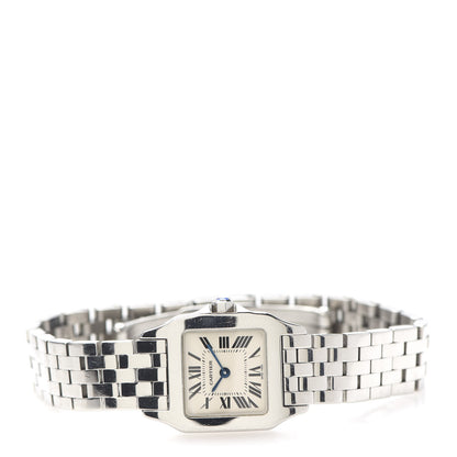 Cartier Stainless Steel 20mm Santos Demoiselle Quartz Watch 3 of 8