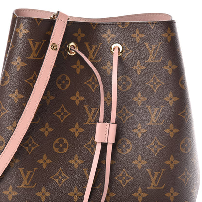 Louis Vuitton Monogram Neonoe MM Rose Poudre 6 of 10