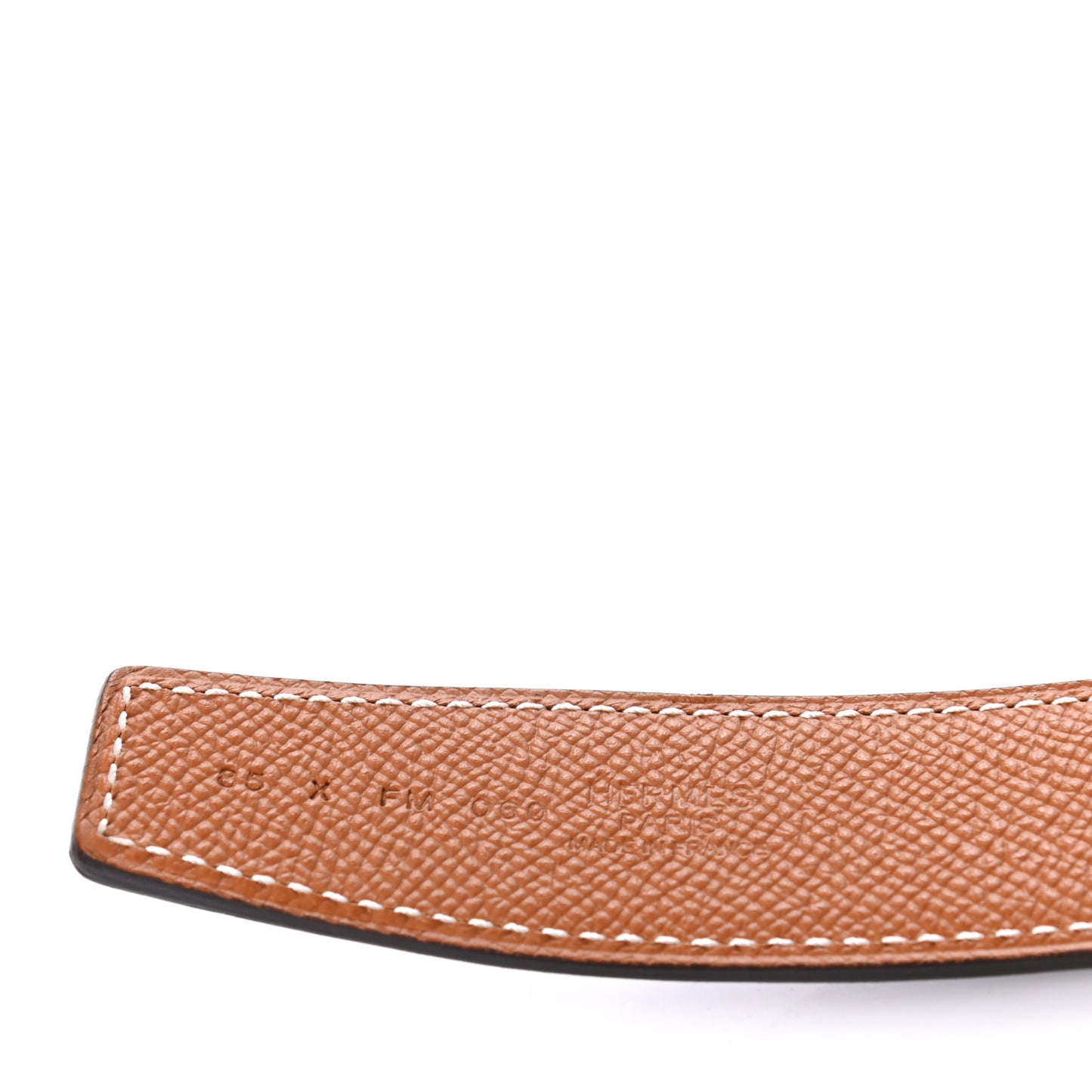 Epsom Swift 32mm Belt Strap 85 Gold Black