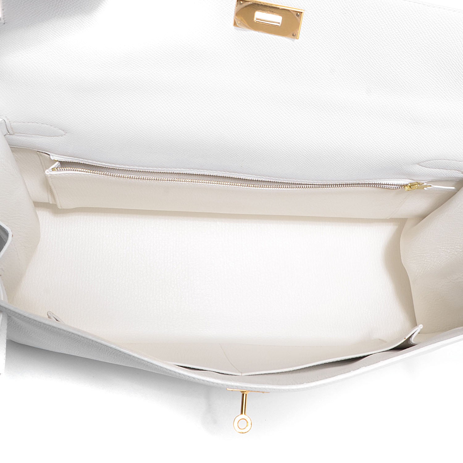 Hermes Epsom Kelly Sellier 40 White 23 of 25