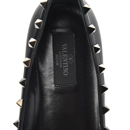 Valentino Garavani Nappa Rockstud Ballerina Flats 39 Black 6 of 9