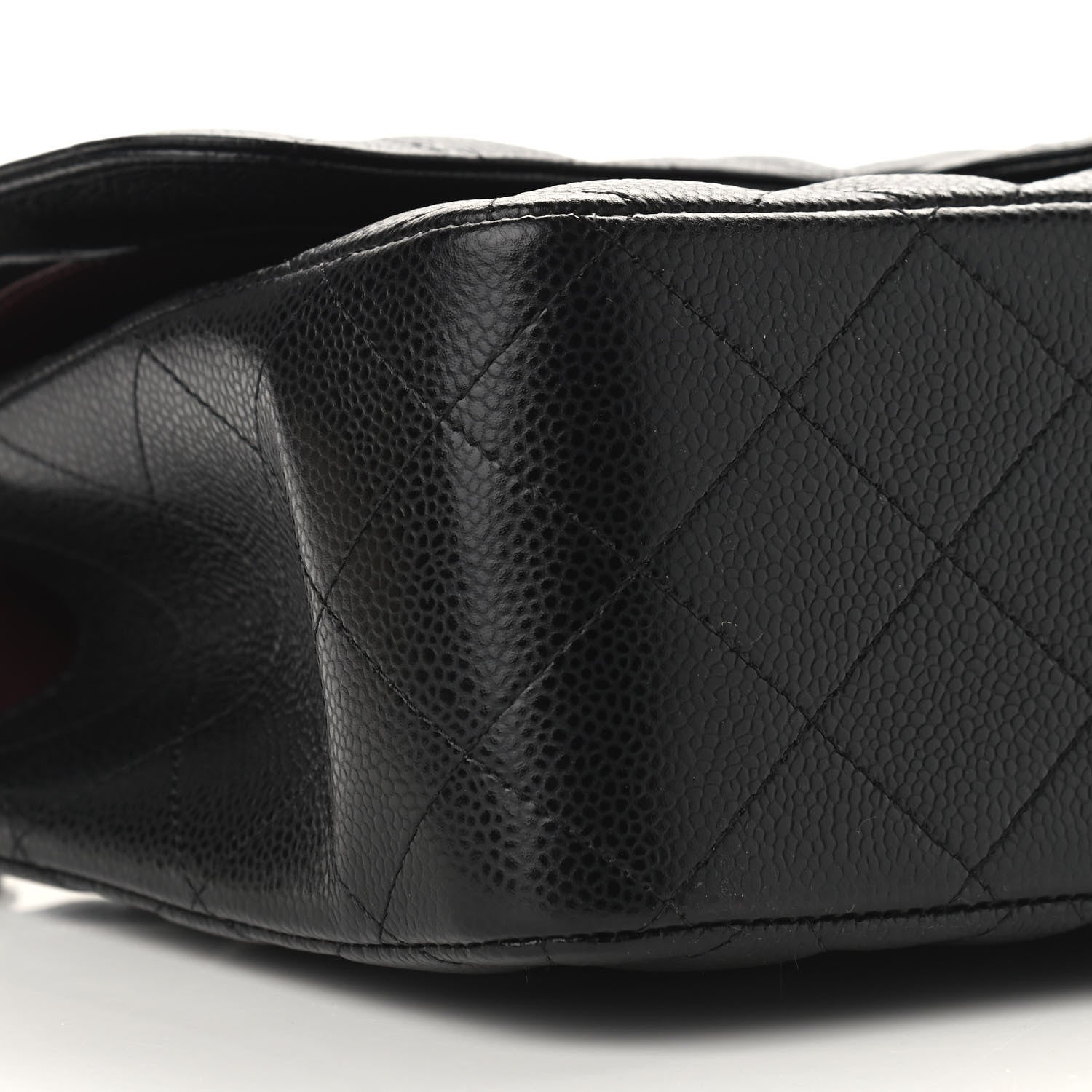 Chanel Caviar Quilted Jumbo Double Flap Black 8 of 9