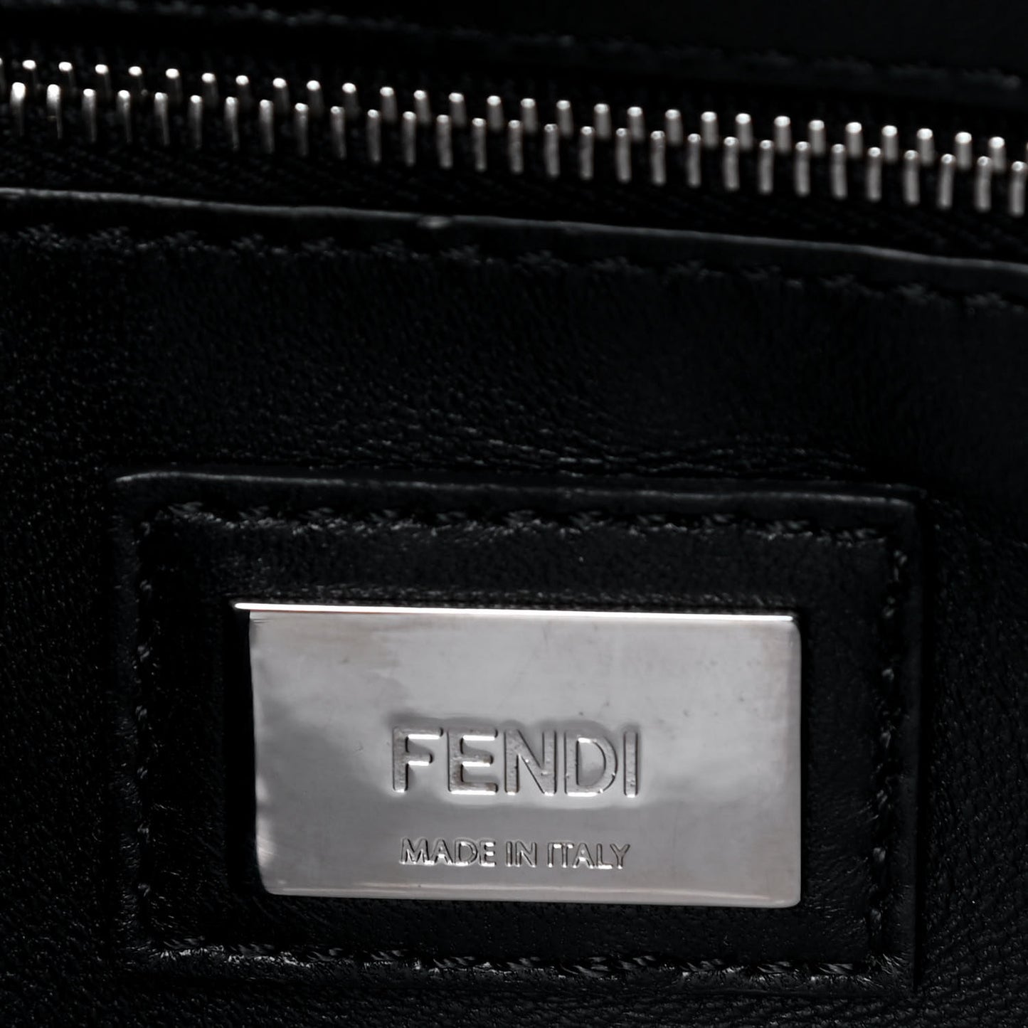 Nappa Lace Up Mini Peekaboo Iconic Satchel Black