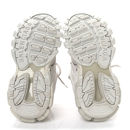 Balenciaga Rubber Mesh Fabric Monocolor Recycled Sole Womens Track Sneakers 35 White 6 of 8