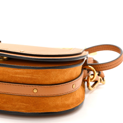 Chloe Calfskin Suede Small Nile Bracelet Bag Autumnal Brown 10 of 10