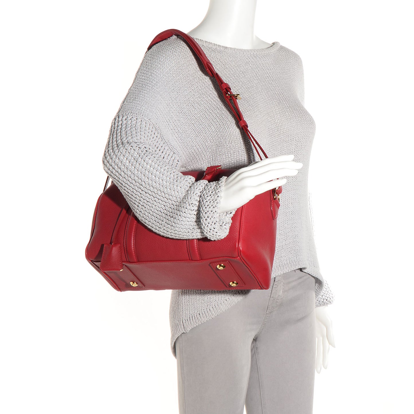 Veau Cachemire SC Bag PM Cherry