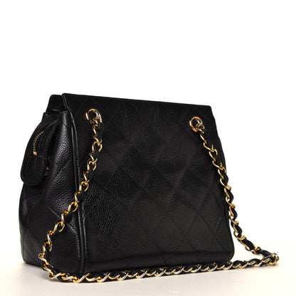 Chanel Caviar Quilted Small Shoulder Bag Black 6 of 20
