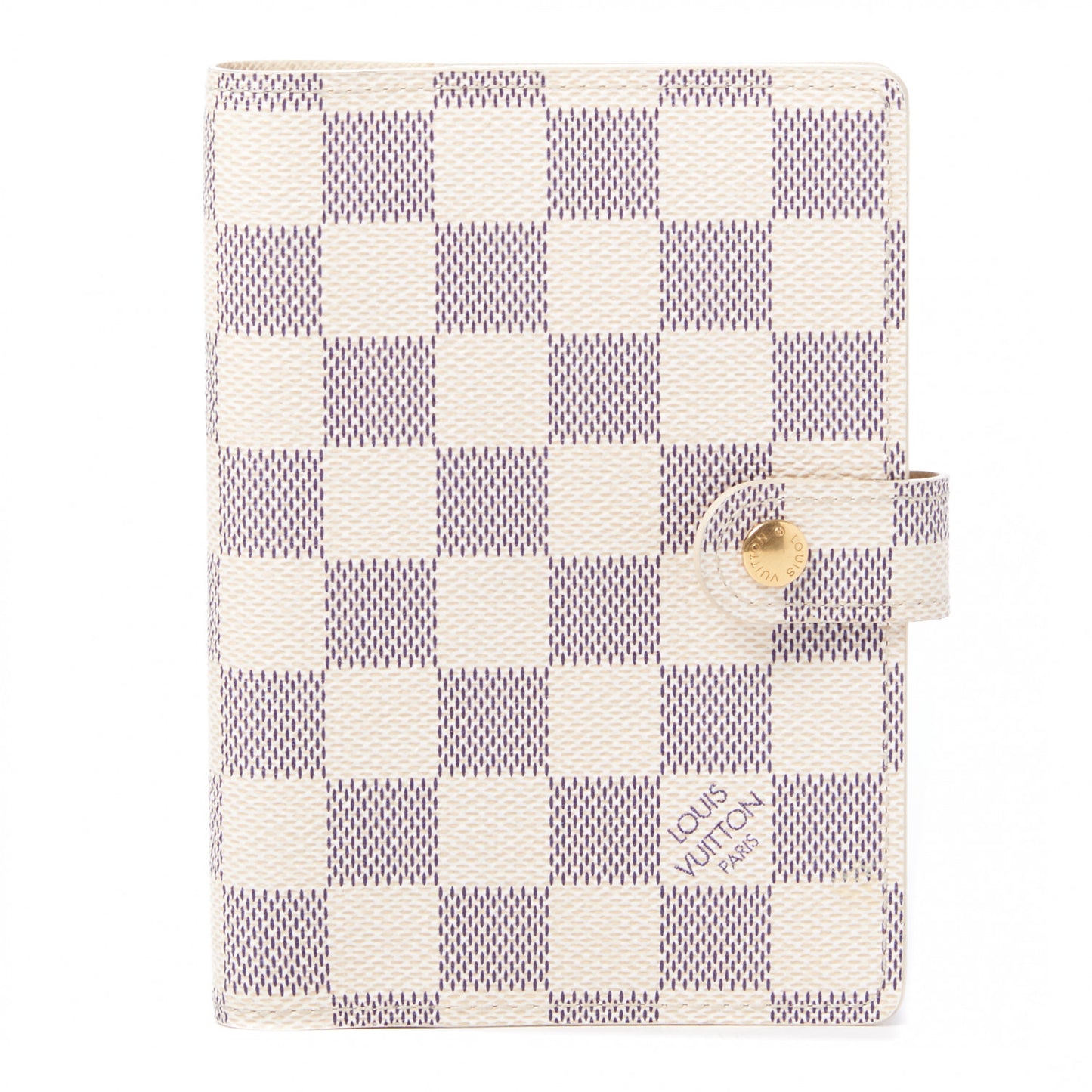 Damier Azur Small Ring Agenda Cover