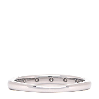 Bulgari Platinum Diamond Fedi Wedding Band Ring 47 4 3 of 5
