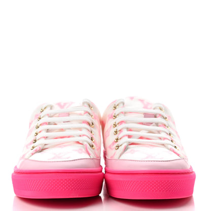 Louis Vuitton Technical Fabric Monogram Stellar Sneakers 38 Rose Pop 2 of 9