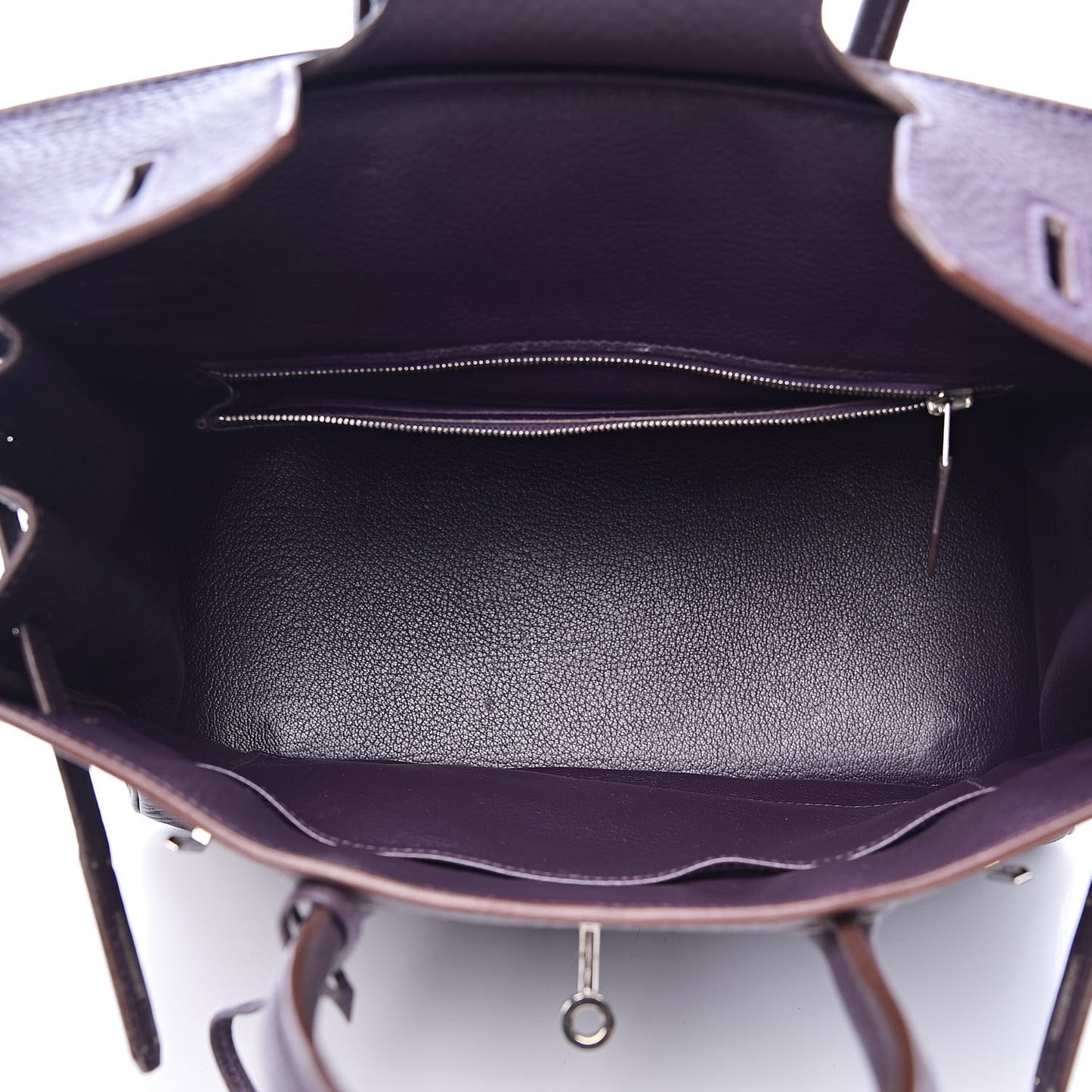 Taurillon Clemence Birkin 30 Raisin