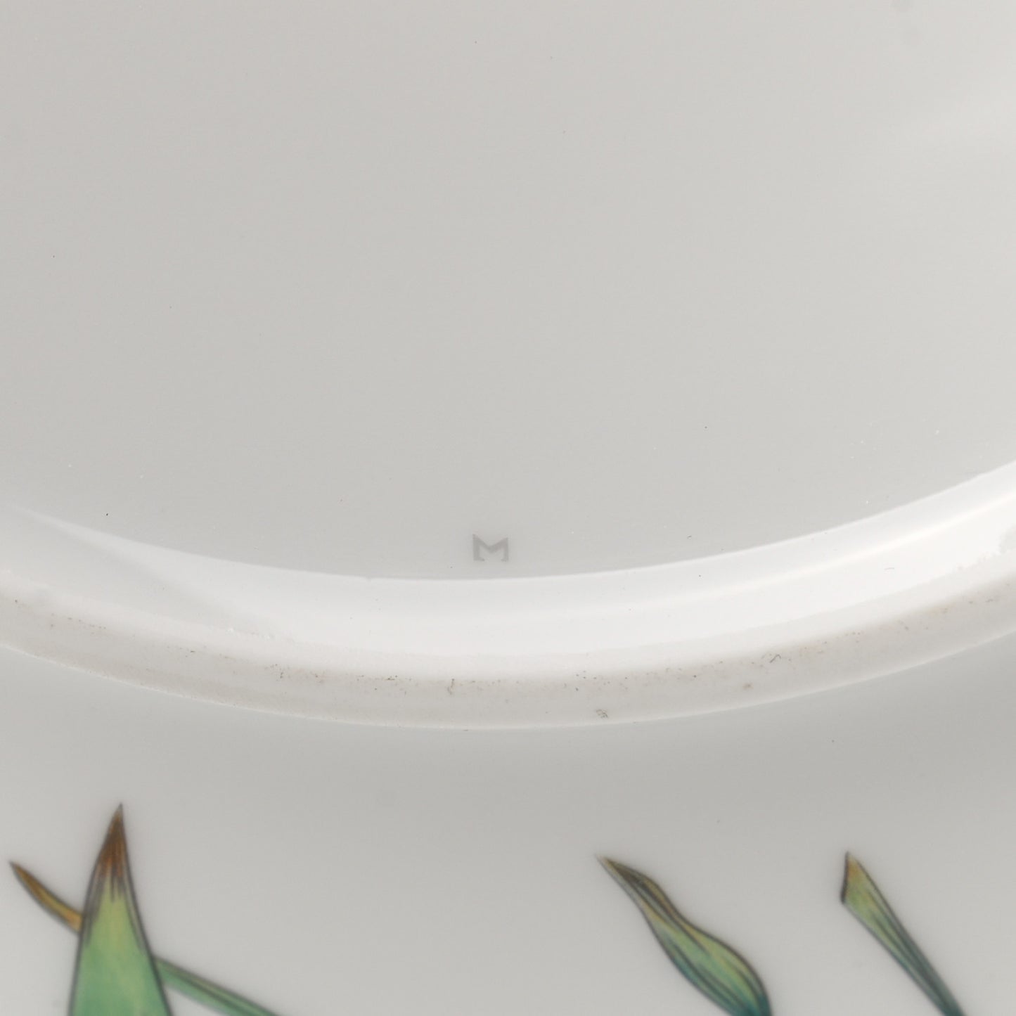 Porcelain Large Passiflora Salad Bowl