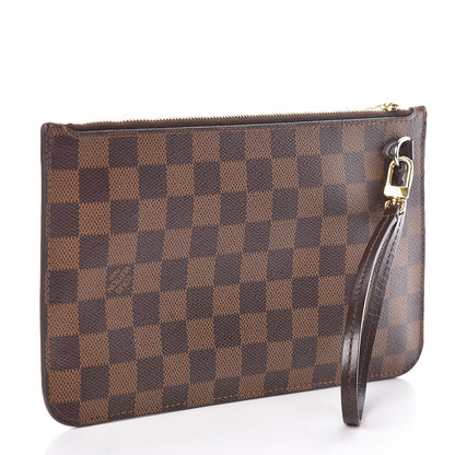Louis Vuitton Damier Ebene Neverfull MM GM Pochette 3 of 8
