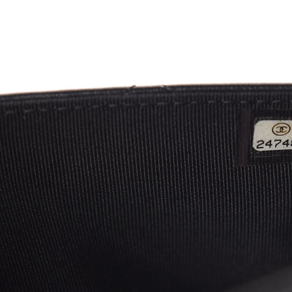 Chanel Lambskin Quilted Wallet On Chain WOC Black 8 of 11