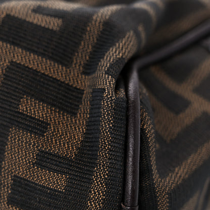 Fendi Zucca Buckle Tote Tobacco 9 of 27