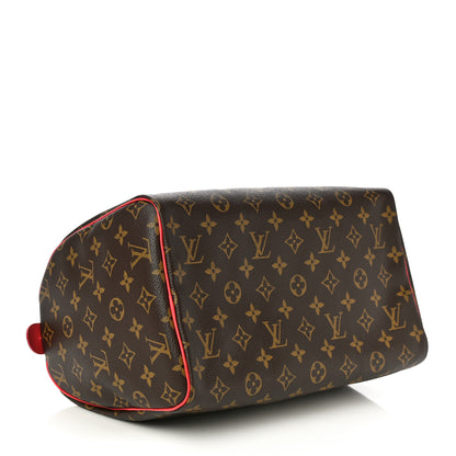 Louis Vuitton Monogram Totem Speedy 30 Flamingo 4 of 9