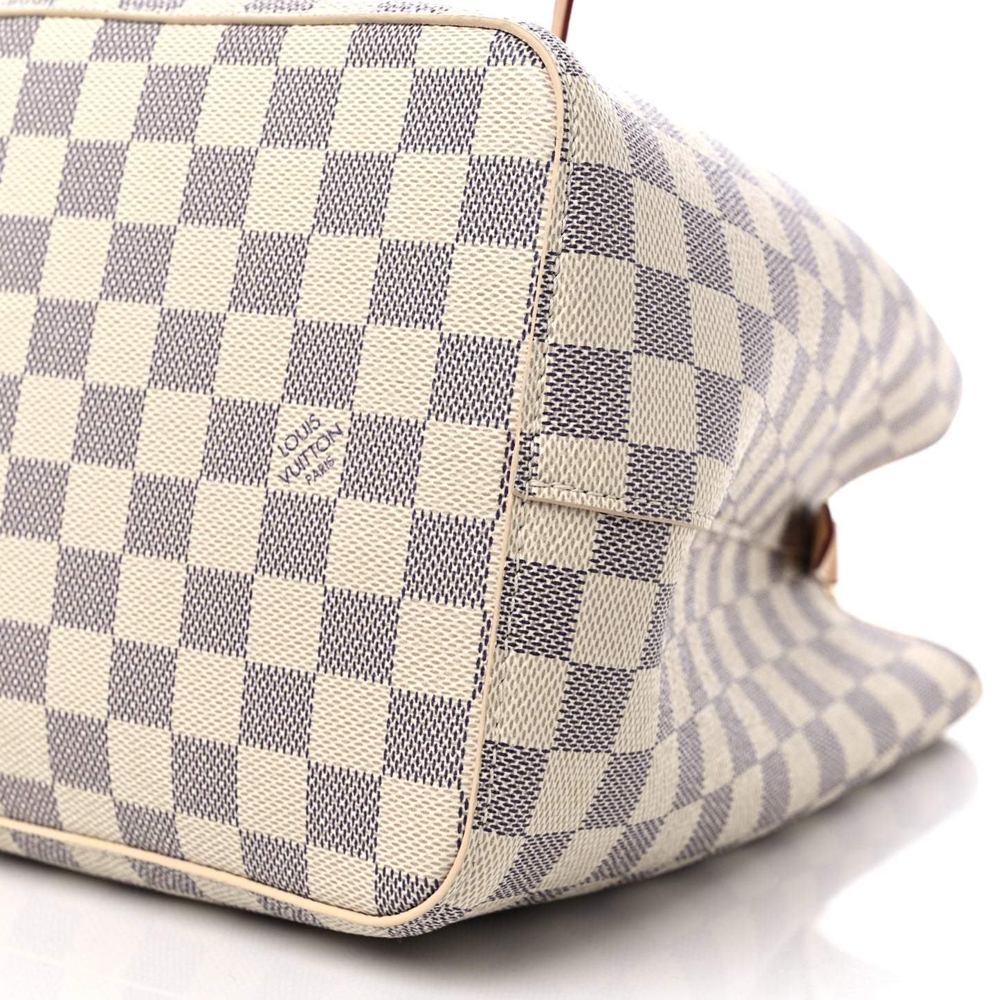 Damier Azur Braided Neonoe MM Peach Cream