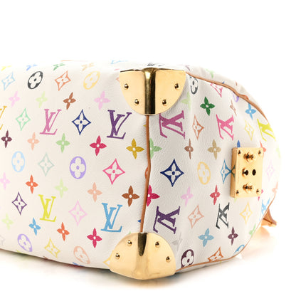 Louis Vuitton Monogram Multicolor Speedy 30 White White 9 of 9