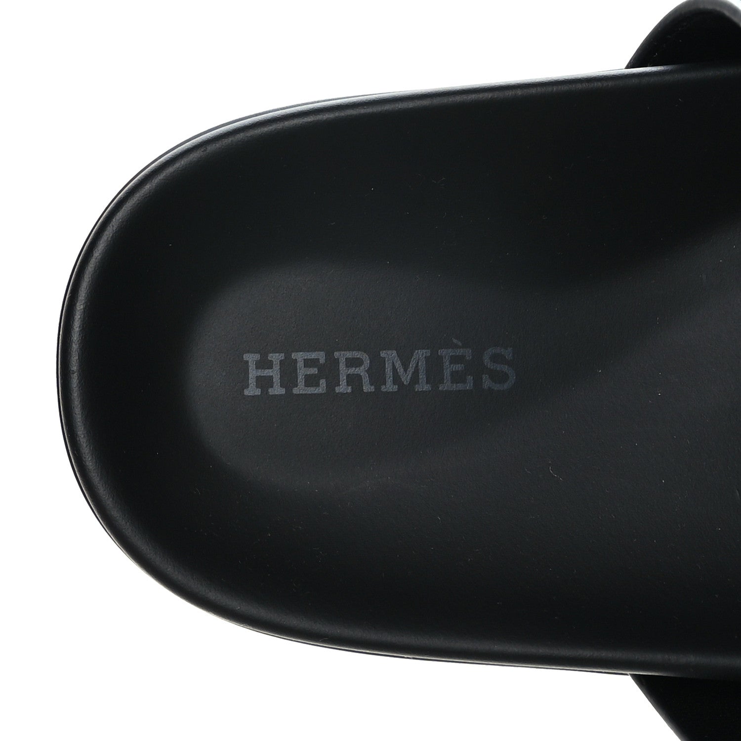 Hermes Calfskin Womens Chypre Sandals 35.5 Black 9 of 9