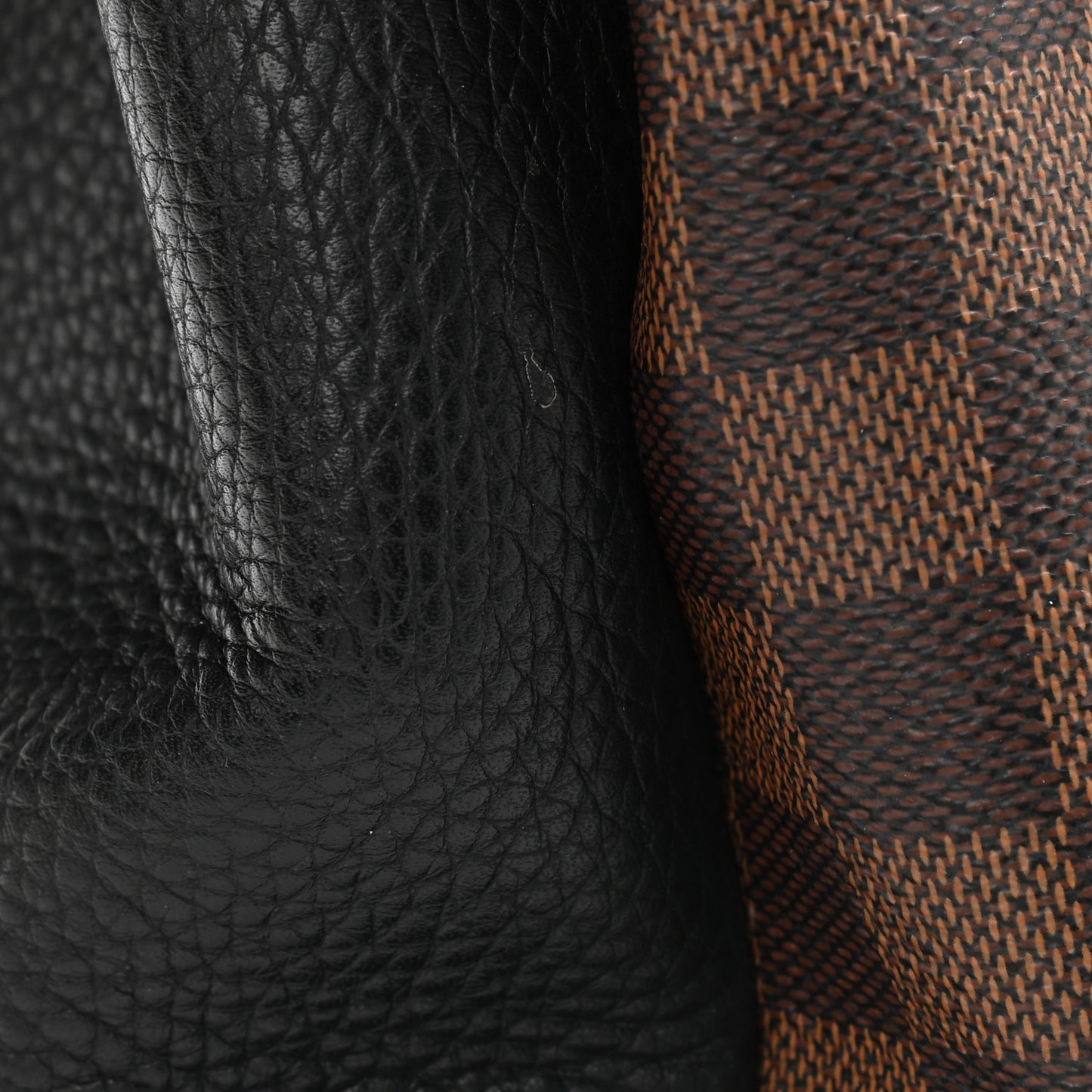 Cuir Taurillon Damier Ebene Normandy Black