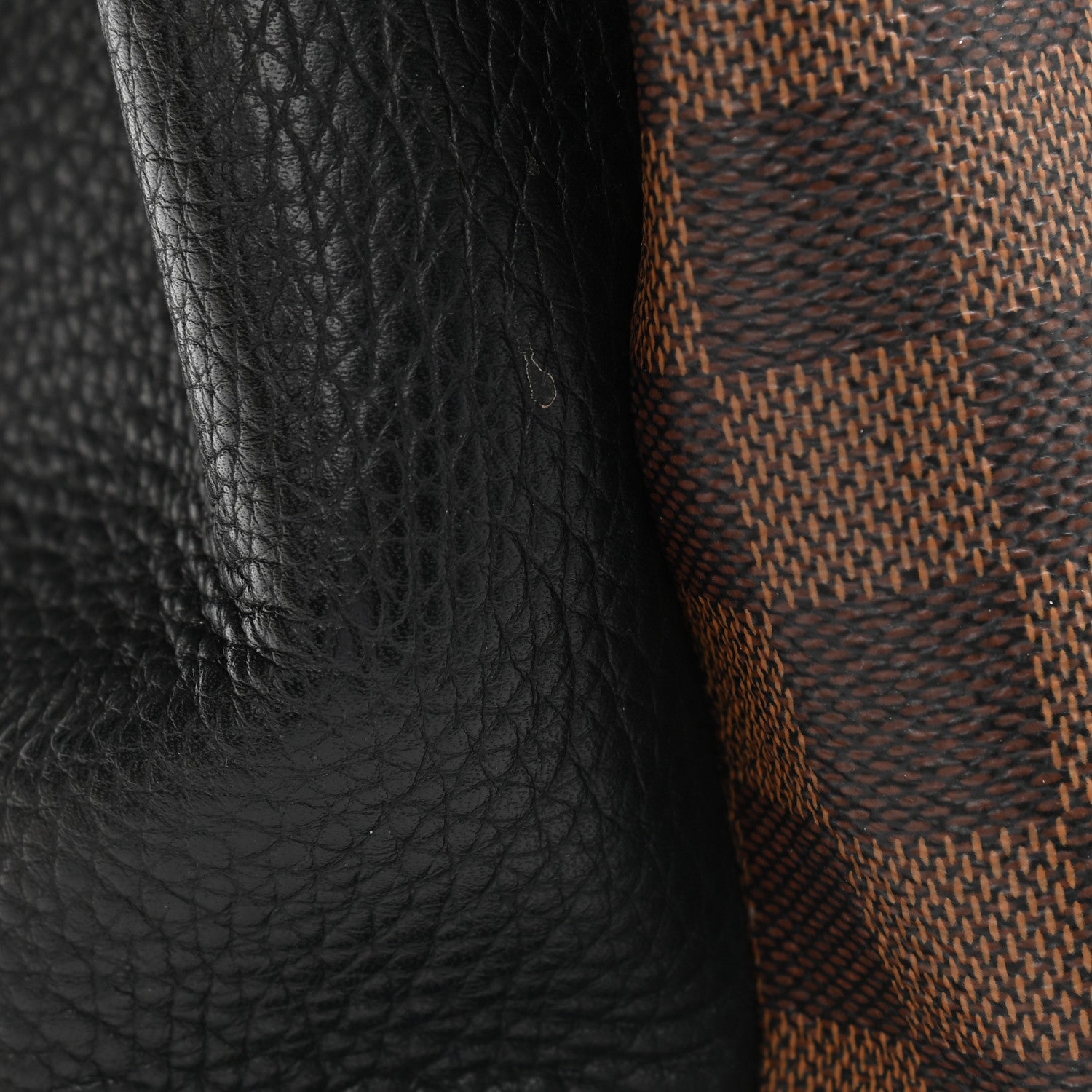 Louis Vuitton Cuir Taurillon Damier Ebene Normandy Black 14 of 20