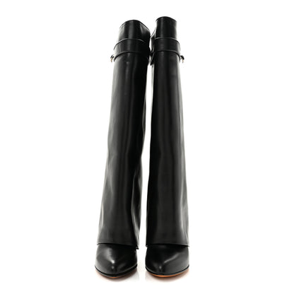 Givenchy Calfskin Shark Lock Pant Boots 39.5 Black 3 of 9