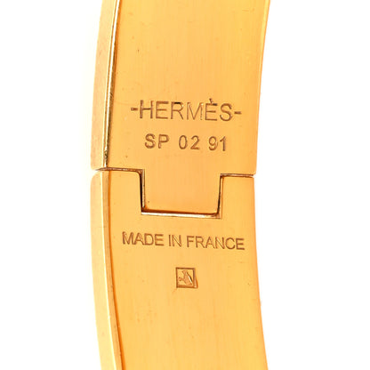 Hermes Enamel Narrow Clic Clac H Bracelet PM White 4 of 4