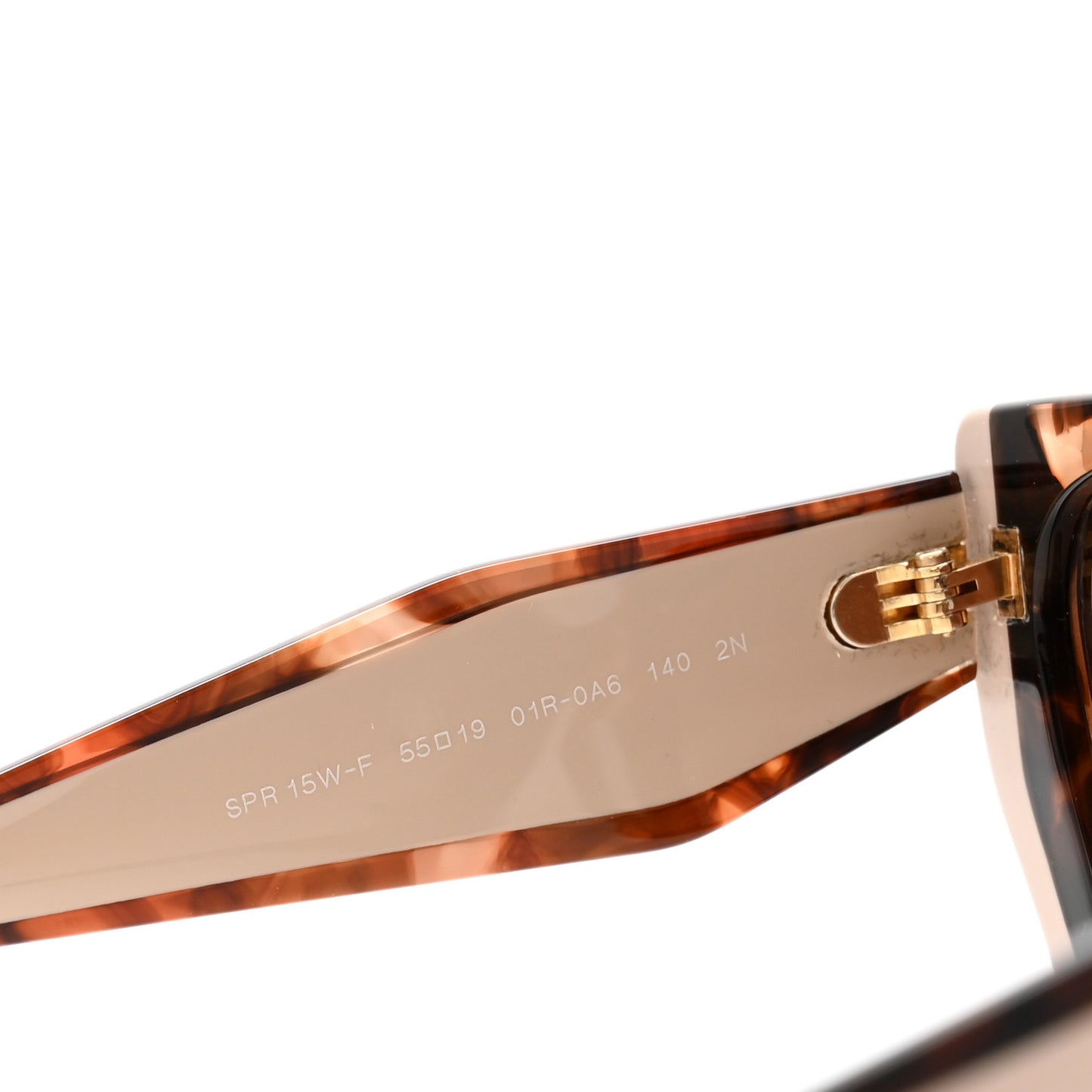Acetate Sunglasses SPR 15W-F Tortoise Caramel Powder Pink