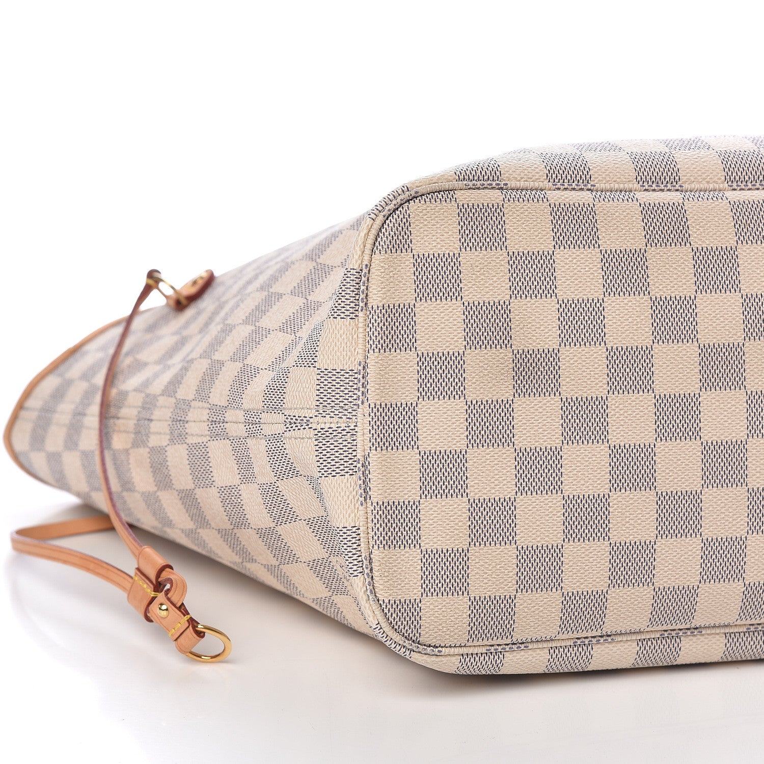 Louis Vuitton Damier Azur Neo Neverfull MM Rose Ballerine 12 of 14