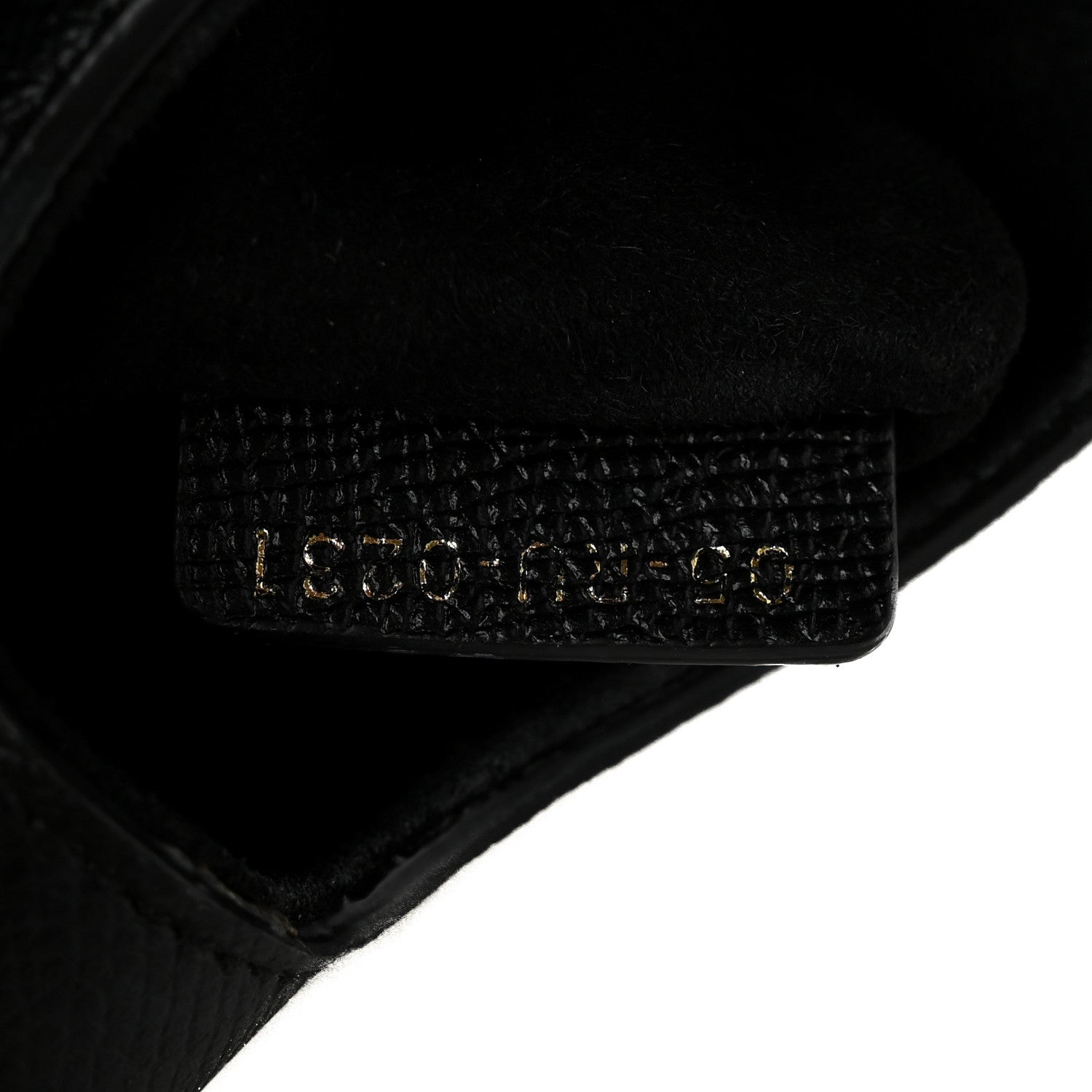 Christian Dior Grained Calfskin Mini Saddle Bag Black 7 of 11