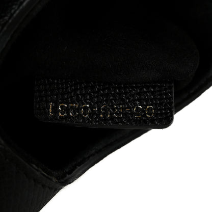 Christian Dior Grained Calfskin Mini Saddle Bag Black 7 of 11