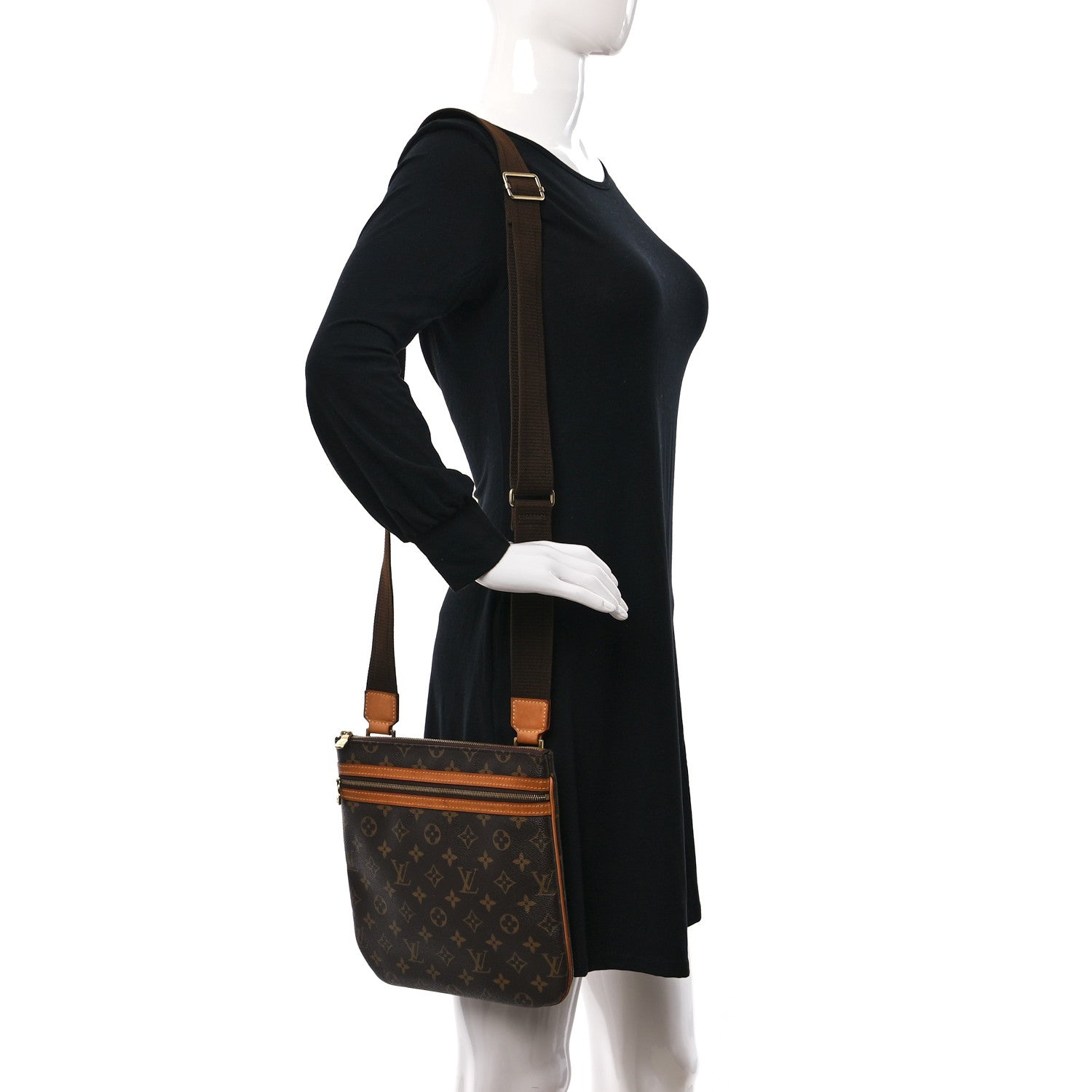 Louis Vuitton Monogram Bosphore Pochette 2 of 12