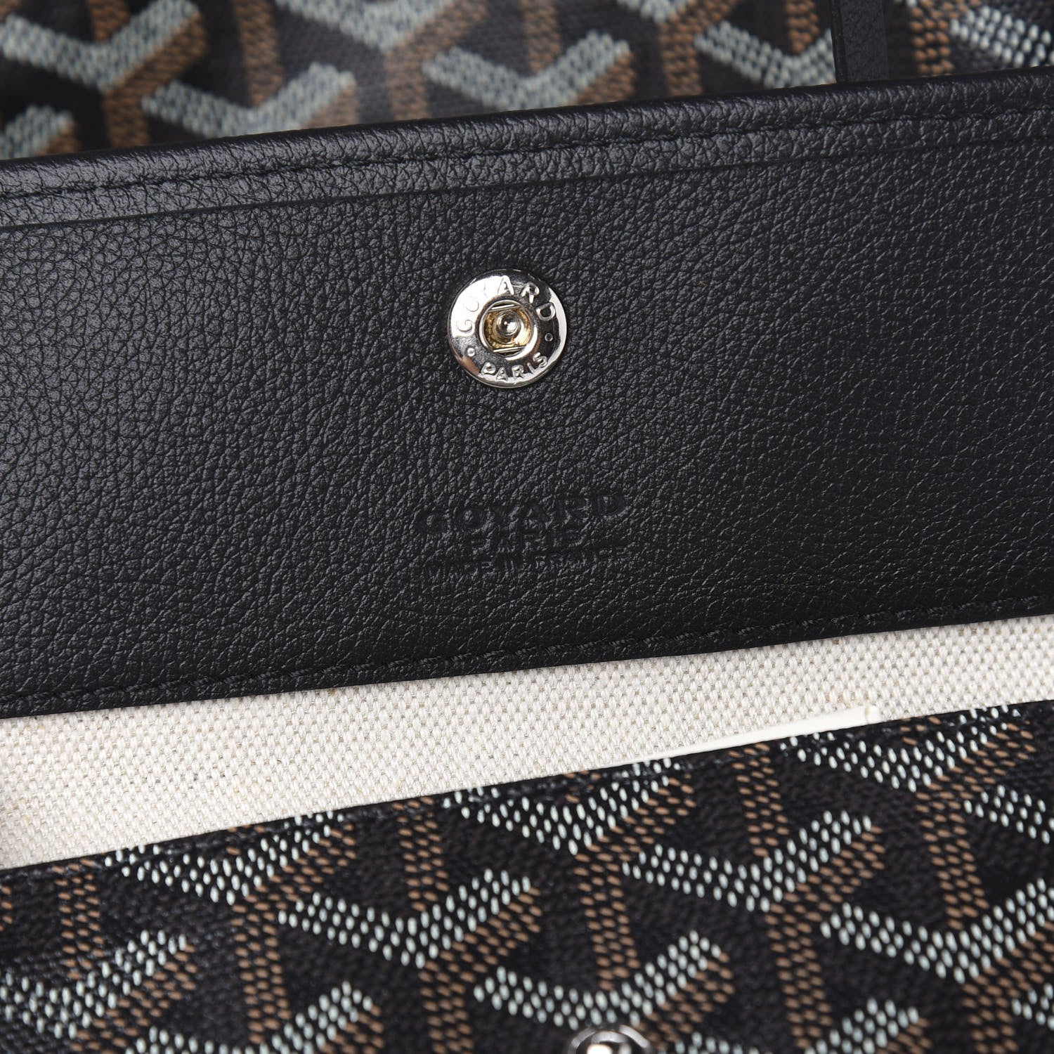 Goyard Goyardine Saint Louis PM Black 6 of 10