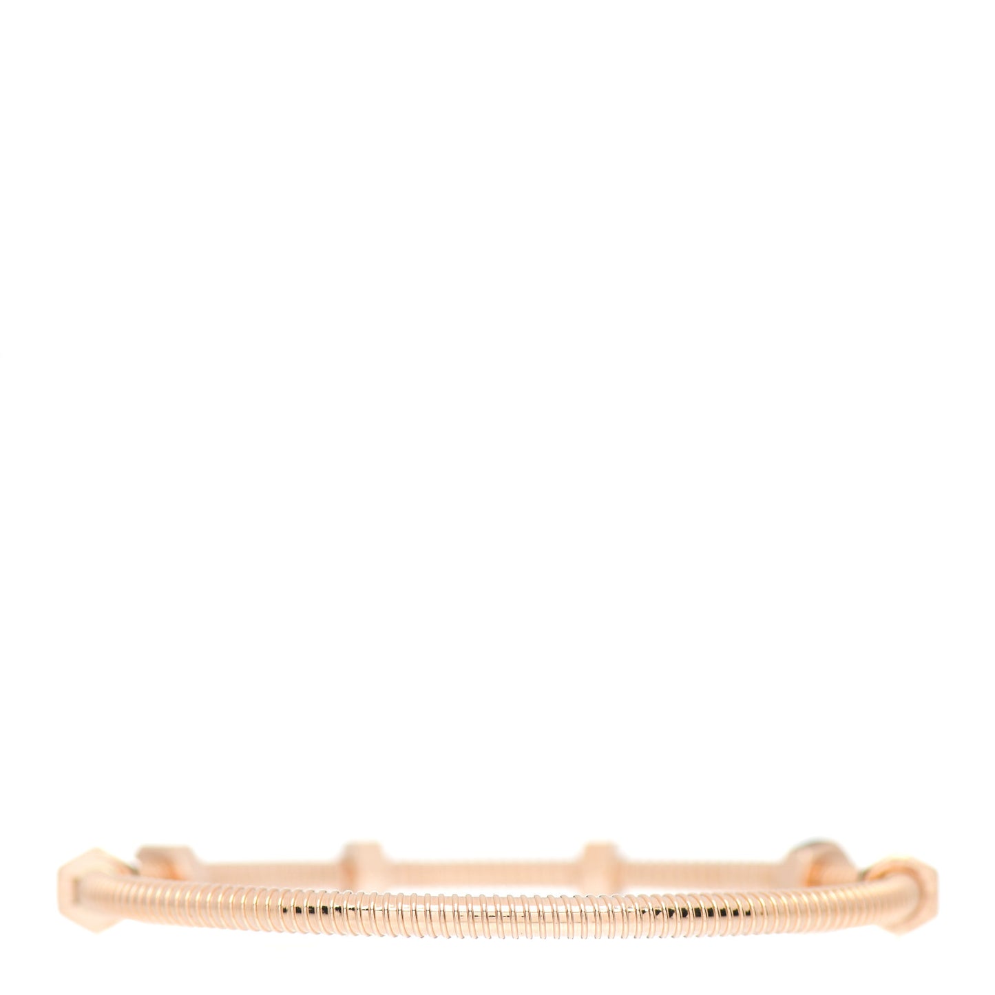 18K Pink Gold Ecrou de Cartier Bracelet 17