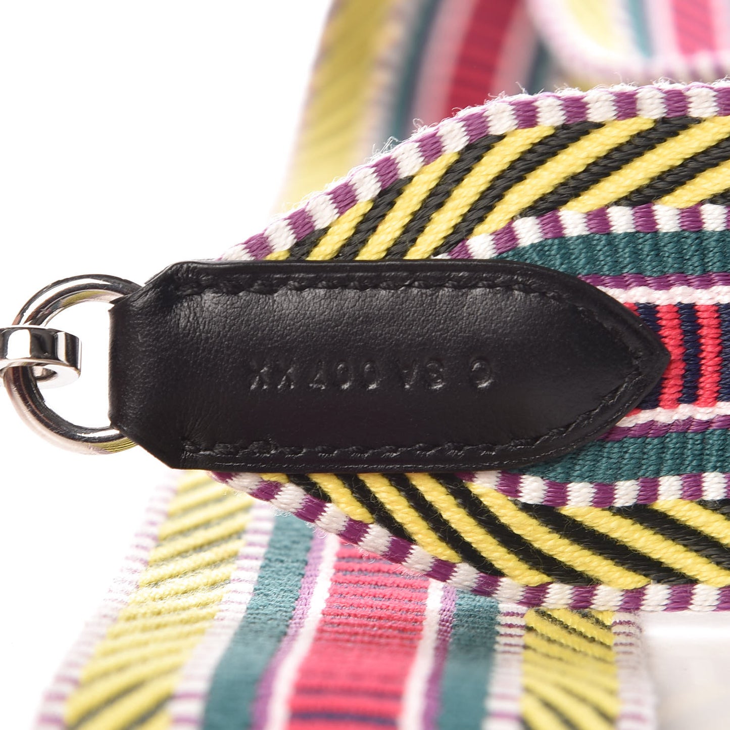 Toile Swift 50mm Sangle Cavale Shoulder Strap Multicolor Black