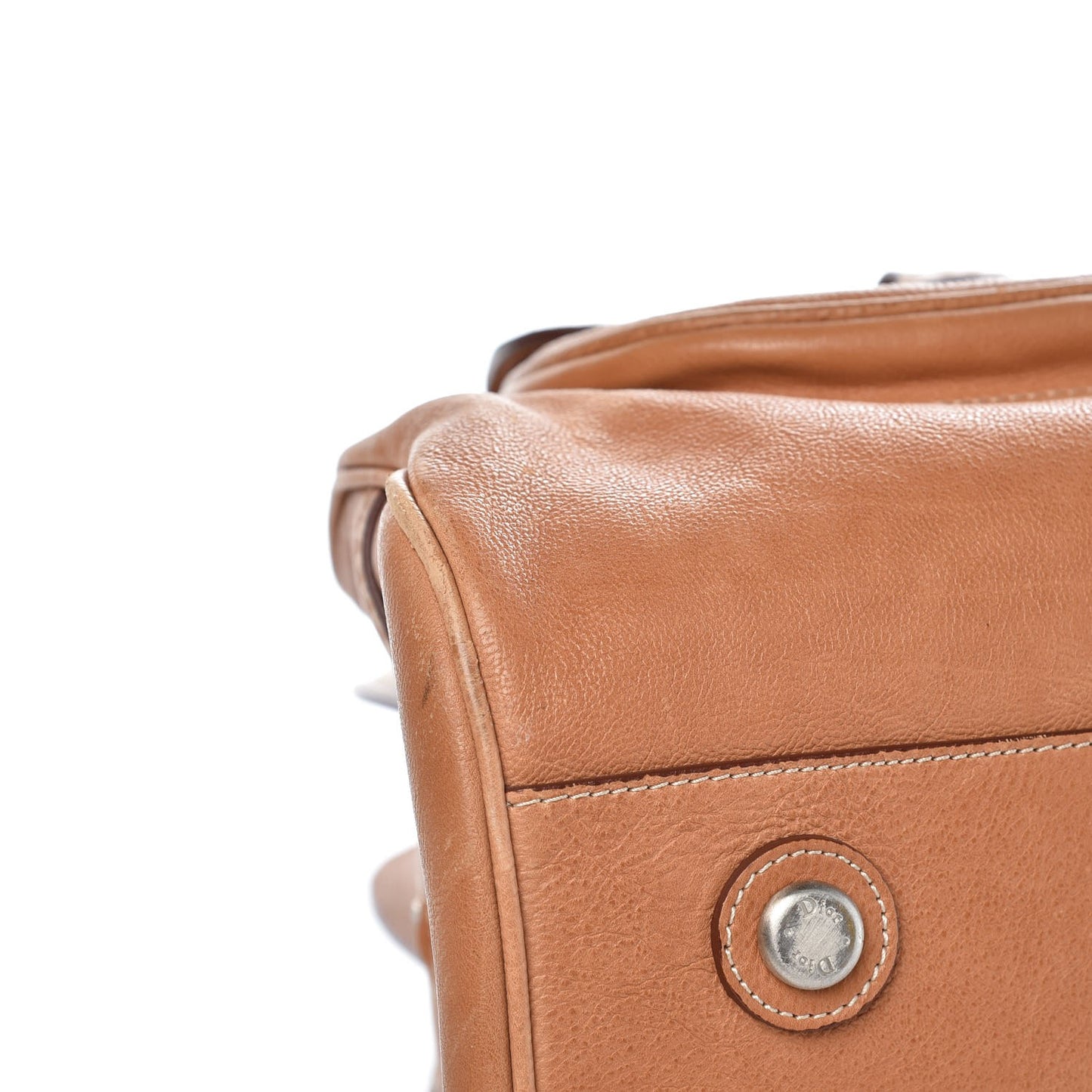 Calfskin Saddle Bowler Tan