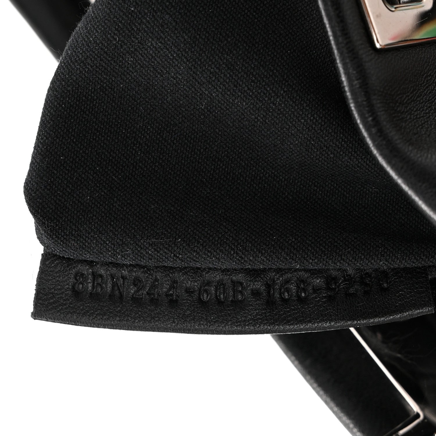 Fendi Nappa Studded Mini Peekaboo Iconic Satchel Black Multicolor 7 of 10