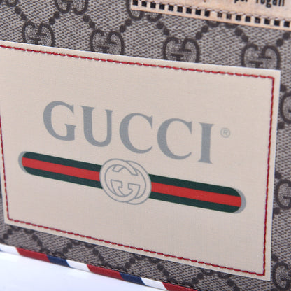 Gucci GG Supreme Monogram Courrier Documents Holder Beige New Acero 9 of 12